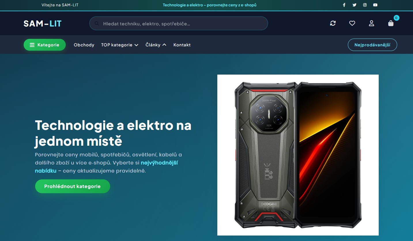 Jak nakupovat elektroniku chytře a bezpečně logo