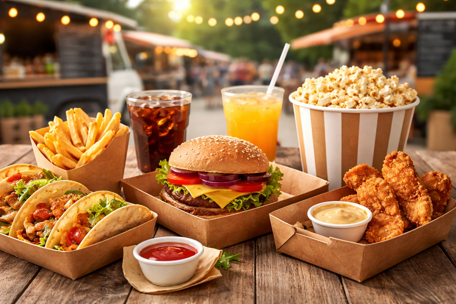 Jak vybrat ideální obaly pro street food? Praktický průvodce pro majitele logo