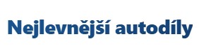 Kde koupit levné autodíly logo
