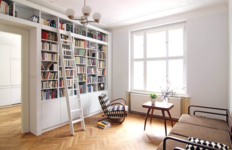 Knihovny – jsou velké knihovny pro domy aktuální a jak vybrat nábytek? logo