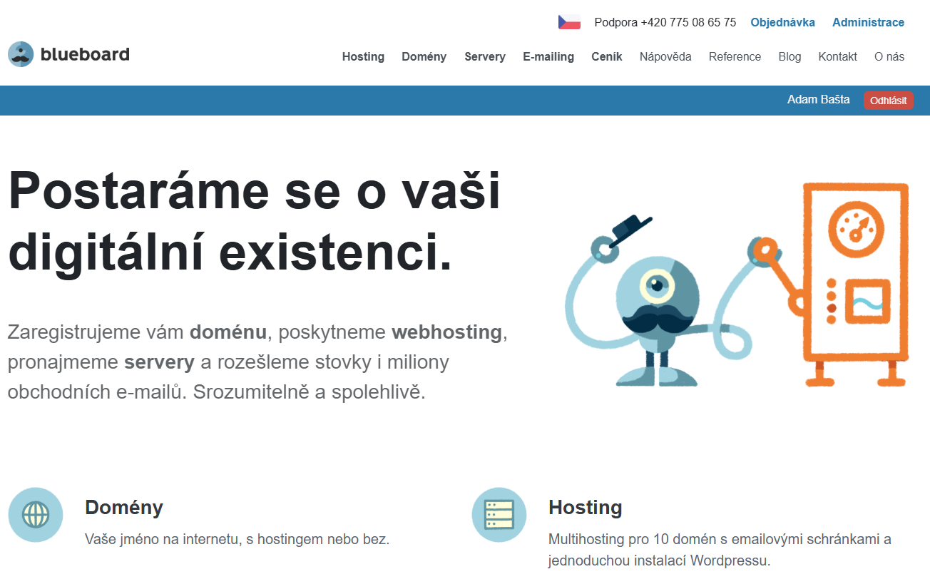 Nejlepší čeští registrátoři domén